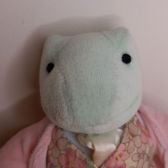2001 Peter Rabbit FROG Mini plush by Luv n' Care Beatrix Potter Mr Jeremy Fisher - Picture 2 of 10